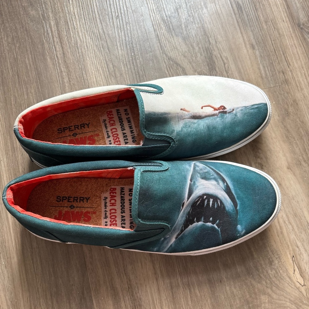 Sperry X Jaws 40th Anniversary Slip-On Shoes - Picture 3 of 7